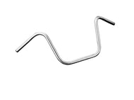 12 inch Medium Ape Hanger Chrome 7/8 inch (22mm) Motorcycle Handlebars - Highway Hawk H55-240