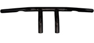 Handlebars 4 in. High T-Bar 1 in. (25mm) - Black With Wiring Dimples - EMGO 07-93420B
