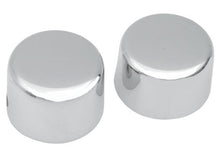 Load image into Gallery viewer, Chrome Front Axle Caps/Covers fits Harley-Davidson XL FXD FL - Drag Specialties DS-222881

