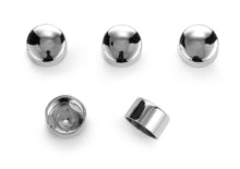 Load image into Gallery viewer, Chrome Bolt Covers for 6mm Allen Socket Head M6 Bolts (takes 5mm allen key) - Pack of 5
