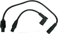 Taylor Sumax S20033 Ignition Leads Spark Plug Wires Black for Harley-Davidson Touring 1999-06 with Carb