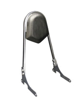 Load image into Gallery viewer, Sissy Bar Wide Chrome fits Harley-Davidson XL 883/1200 Sportster 1991-2003 - Highway Hawk H527-1043
