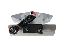 Load image into Gallery viewer, Tail Light Tech Glide / Snake Eye - Red Lens, Chrome - Highway Hawk H68-3362
