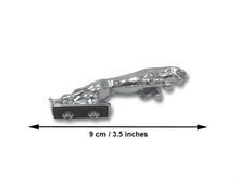 Load image into Gallery viewer, Leaping Panther Chrome Statue Fender Mud Guard Ornament Mascot 9cm - Highway Hawk H02-078
