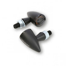 Load image into Gallery viewer, HIGHSIDER 204-173 LED indicator/ Position Light "APOLLO BULLET" Smoke Lens (Pair) - Black
