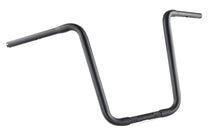 Load image into Gallery viewer, 1-1/4 in (32mm) Narrow Ape Hanger Handlebar 17 inch High, Black - Highway Hawk H55-281B
