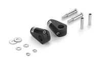 Load image into Gallery viewer, Riser Set "Spartican" for 1 inch (25mm) Handlebars, Multifits (HD, M10 &amp; M12) - Black - Highway Hawk H56-067B
