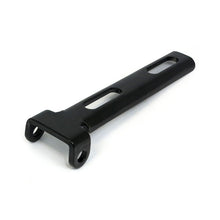 Load image into Gallery viewer, Motorcycle Solo Seat Square Front Mounting Bracket Black Universal fits - Highway Hawk H53-203B
