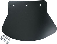 Load image into Gallery viewer, Plain Black Mud Flap Spray Suppression for Harley-Davidson - Medium - Drag Specialties DS-393702
