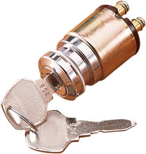 Load image into Gallery viewer, Chrome 3 Position Ignition Switch fits Harley-Davidson Sportster Standard Key - Motorcycle Storehouse 509770
