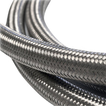 Load image into Gallery viewer, Stainless Steel Braided Hose Oil/Fuel Line 3/8 inch ID, 200cm Long - Custom Chrome 260534L
