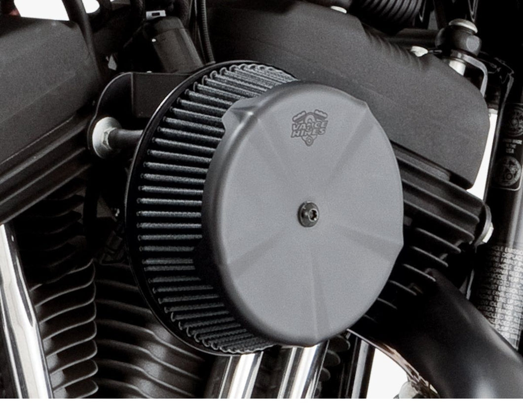 Vance & Hines 71005 & 71015 VO2 Air Cleaner + Black Cover Harley-Davidson Softail 2000-2015