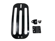 Solo Luggage Rack + Bracket fits Harley-Davidson - Black - Highway Hawk H667-0631BK