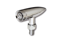 Load image into Gallery viewer, Highsider LED Taillight &quot;MONO BULLET LONG&quot; Clear Lens - Chrome
