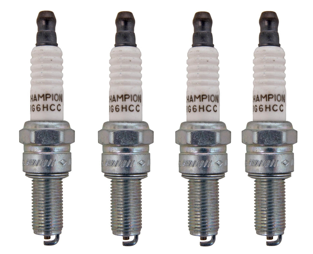 Champion RG6HCC (6R10) Copper Plus Spark Plugs (Set of 4) for Milwaukee Eight Models