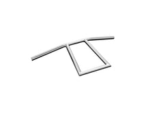 Load image into Gallery viewer, Old School Skool Square Handlebars 1 inch (25mm) Chopper/Bobber, Chrome - Highway Hawk H55-540
