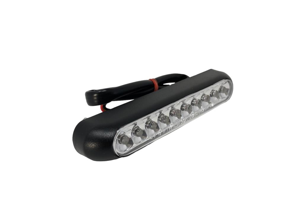 Taillight LED Oval Strip 13 cm long - Black