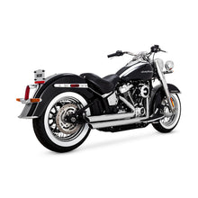 Load image into Gallery viewer, Vance &amp; Hines PCX Chrome Big Shots Staggered Exhaust 2018 up Softail
