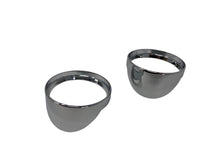 Load image into Gallery viewer, Turn Signal Visors (pair) Chrome for Honda VT/VTX Models - Highway Hawk H661-053
