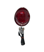 Load image into Gallery viewer, Rear Brake Tail and Licence Plate Light Custom with Adjustable Mount - Chrome - Highway Hawk H68-222
