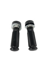 Load image into Gallery viewer, Universal Forward Control Rearset Aluminum Black - Highway Hawk HC73-155B
