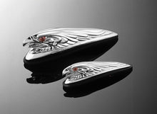 Load image into Gallery viewer, Chrome Eagle Head Fender Light Motorcycle Mud Guard (S) - Highway Hawk H68-4021
