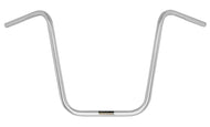 Fehling 18 in. Extra High Ape Hanger Handlebars with Wiring Dimples (fits Harley-Davidson)