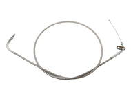 Braided Throttle Cable for Yamaha XVS1100 Drag Star Custom/Classic >2000 +15cm Longer Than Stock - Highway Hawk H20-01951