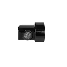 Load image into Gallery viewer, HeinzBikes HBWLN Winglets Nano Rear Turn Signal Indicators Black fit Harley Davidson (pair)
