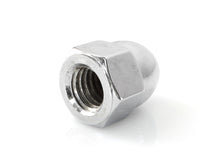 Load image into Gallery viewer, Colony Acorn Nuts Chrome (Pair) fit M6 (6mm) Metric Bolt 1.0 Thread - High Crown
