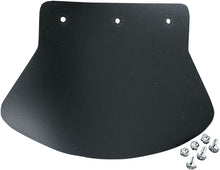 Load image into Gallery viewer, Plain Black Mud Flap Spray Suppression for Harley-Davidson - Medium - Drag Specialties DS-393702
