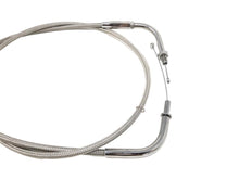 Load image into Gallery viewer, Braided Idle Cable for Kawasaki VN900 Vulcan Custom +15cm Longer Than Stock - Highway Hawk H20-02404

