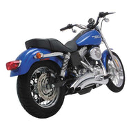 Vance & Hines 26007 Chrome Big Radius 2-into-2 Exhaust fits Harley-Davidson 1991-2005 Dyna