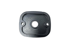 Load image into Gallery viewer, Master Brake Cylinder Cover Black &amp; Billet Alu "Flames" fits Harley-Davidson Touring, Softail, Dyna - Highway Hawk H457-031
