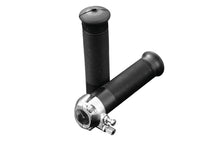 Load image into Gallery viewer, Rubber Riffle 1 inch (25mm) Grips with Throttle Assembly Universal fits - Highway Hawk H45-006
