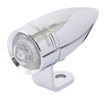 Load image into Gallery viewer, HIGHSIDER 203-216013 LED Micro Turn Signal "MONO BULLET SHORT" with Holder - Chrome

