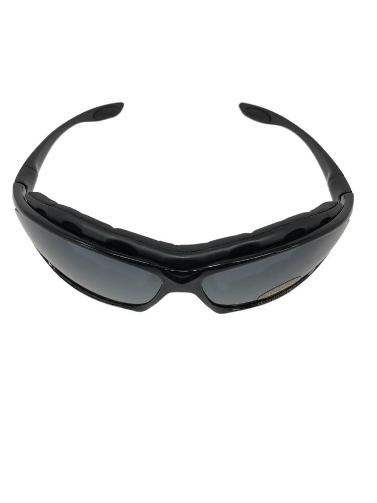 Biker Sunglasses Padded Frame & 3 different colours of lenses
