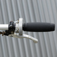Load image into Gallery viewer, Biltwell 6703-0101 Recoil Black TPV Rubber 1 inch (25mm) Handlebar Grips Pair Classic Style
