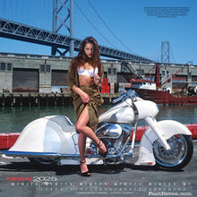 Load image into Gallery viewer, IRON &amp; LACE 2025 CALENDAR - Custom Bikes and Sexy Centerfold Models - Iron &amp; Lace
