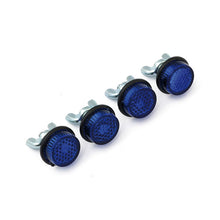 Load image into Gallery viewer, Pair (2) Reflectors, Reflective Mounting Bolts - Blue
