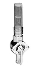 Load image into Gallery viewer, Chrome Fuel Petcock 3/8" NPT for Harley-Davidson pre-1975 - Vertical Upright Spigot
