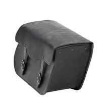 Load image into Gallery viewer, Ledrie HLZAD2-1041 Universal Saddlebag Set Rigid Black 14 Litres - Genuine Real Leather
