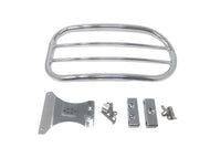 Solo Tubular Luggage Rack + Bracket fits Honda VT750C Shadow,VT750DC Spirit - Chrome - Highway Hawk H661-0181