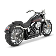 Vance & Hines 47221 Black Shortshots Staggered Exhaust fits Harley-Davidson 1986-2011 Softail