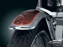 Load image into Gallery viewer, Kuryakyn 9012 Chrome Fender Tip Trim fits Harley-Davidson XL/FXST/Dyna/FXR
