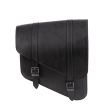 Load image into Gallery viewer, Ledrie HLZAD2-2021 Frame Bag Black 11.5 Litres fits Yamaha, Suzuki &amp; fits Harley-Davison Sportster made from Genuine Real Leather
