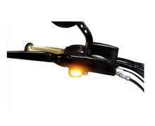 Load image into Gallery viewer, Thunderbike 41-99-1272 Stripe Mini LED Indicators - Black, fits Harley-Davidson Touring Hydraulic Clutch
