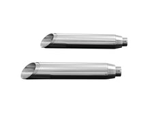 Load image into Gallery viewer, Euro 3 Exhaust Mufflers Slash Cut fits Harley-Davidson FLSTF Fatboy,FLSTN 07-17 - Highway Hawk H657-1500
