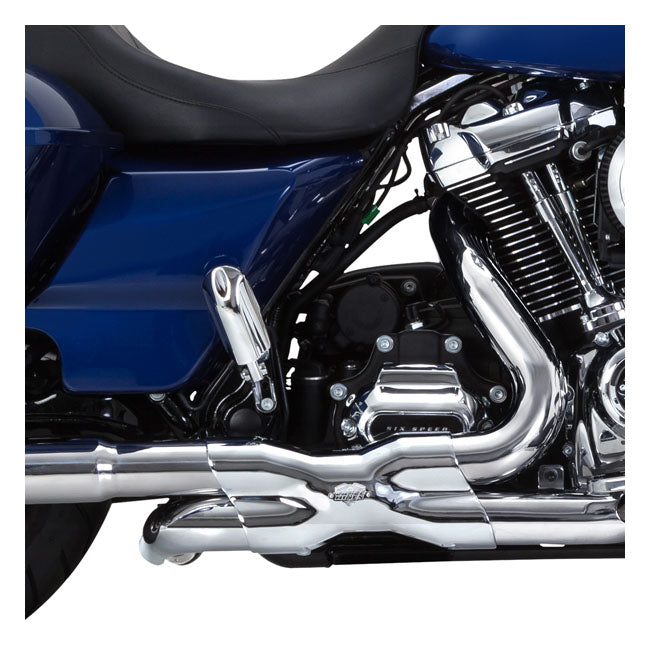 Vance & Hines Power Duals Header Pipes Chrome 2017 up Touring