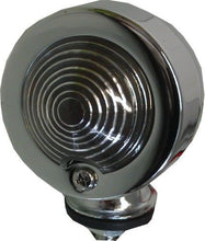 Load image into Gallery viewer, Chrome Clear/White Bullet Marker Side Light, Short Stem
